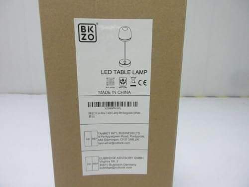 LED Table Lamp, Cordless Touch Lamp with 5 Lighting Mode, Rechargeable Battery LED Desk Lamp, Sleek Design & RGB Mode, Night Light for Living Room, Bedroom, Home Gifts, Outdoor bar