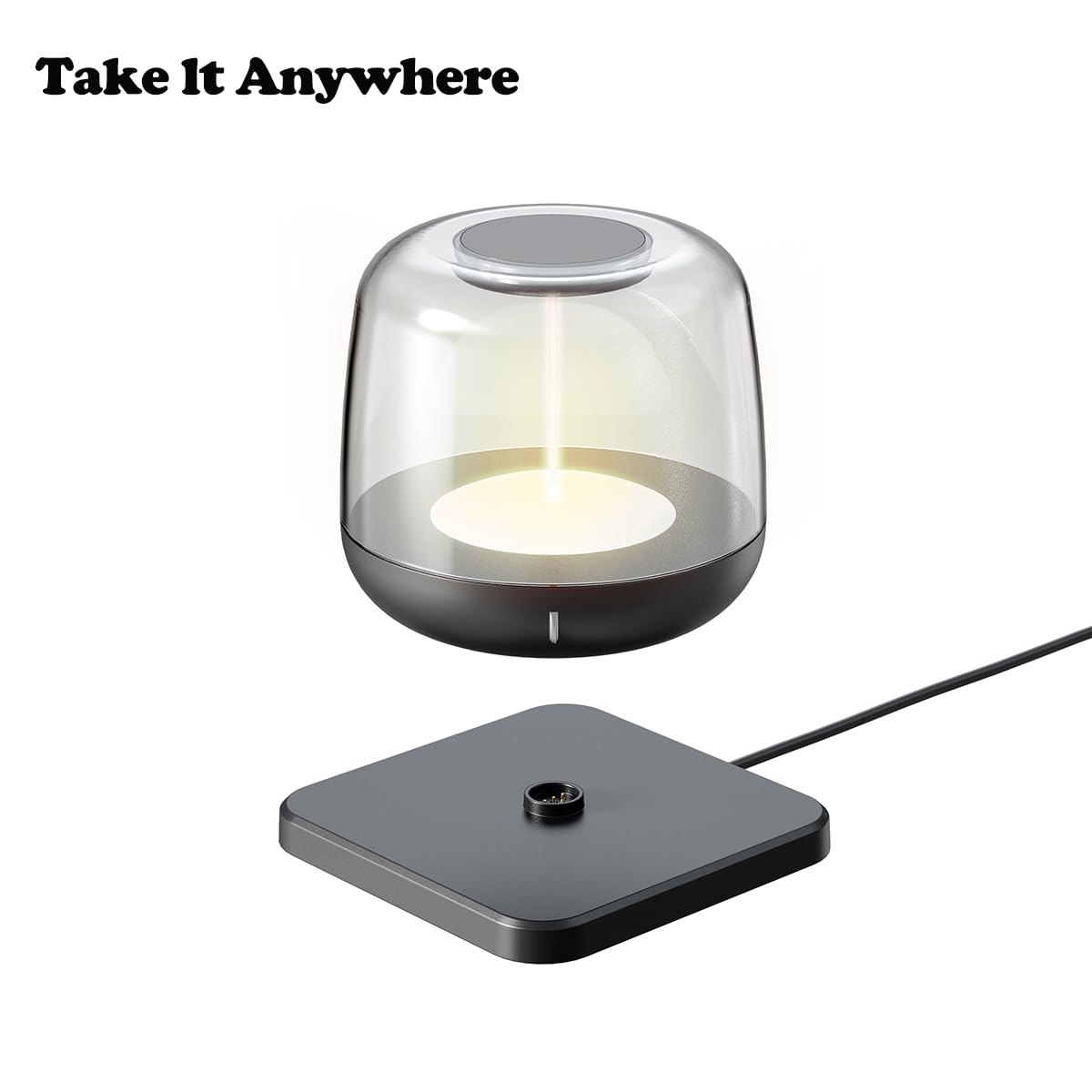LED Table Lamp, Cordless Touch Lamp with 5 Lighting Mode, Rechargeable Battery LED Desk Lamp, Sleek Design & RGB Mode, Night Light for Living Room, Bedroom, Home Gifts, Outdoor bar