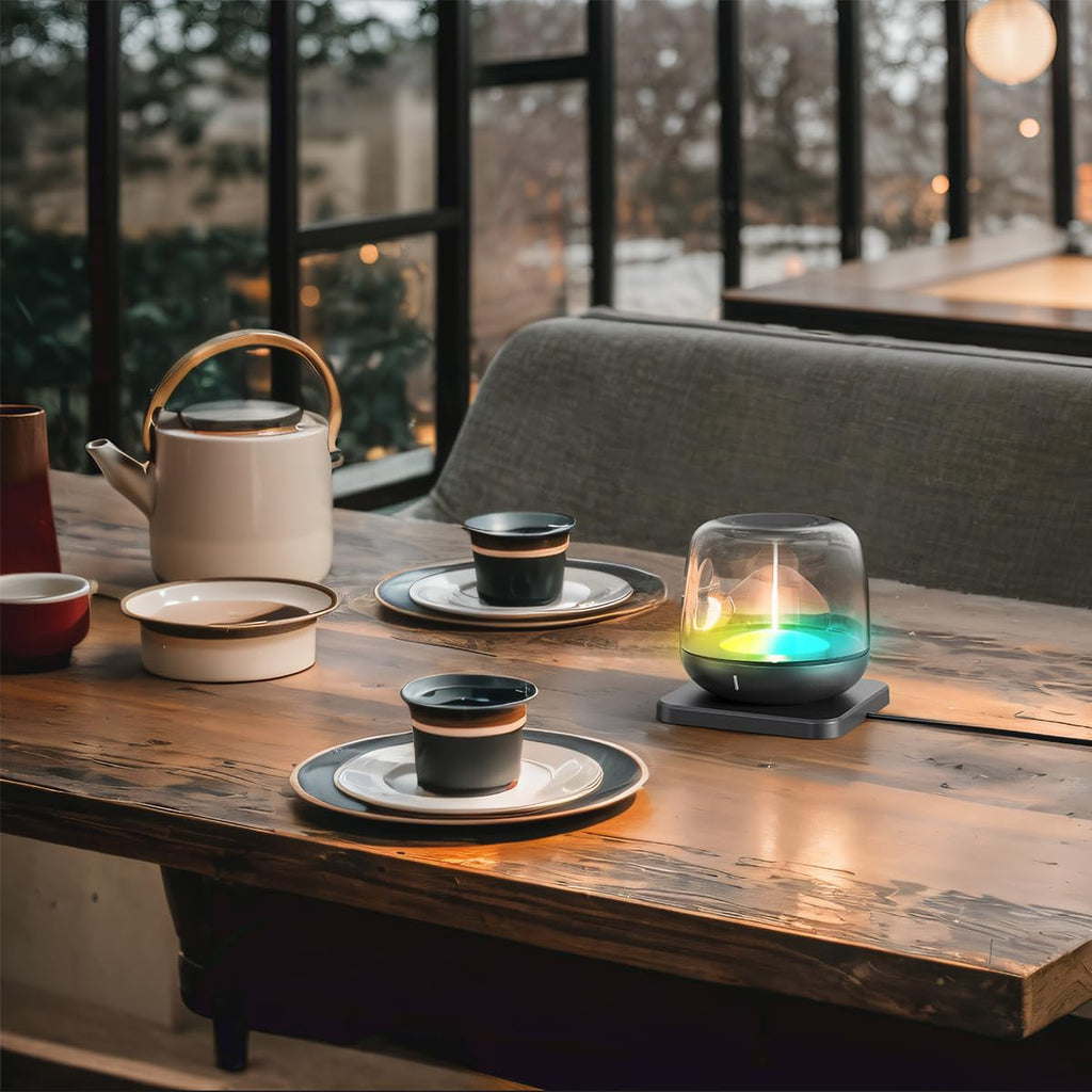 LED Table Lamp, Cordless Touch Lamp with 5 Lighting Mode, Rechargeable Battery LED Desk Lamp, Sleek Design & RGB Mode, Night Light for Living Room, Bedroom, Home Gifts, Outdoor bar