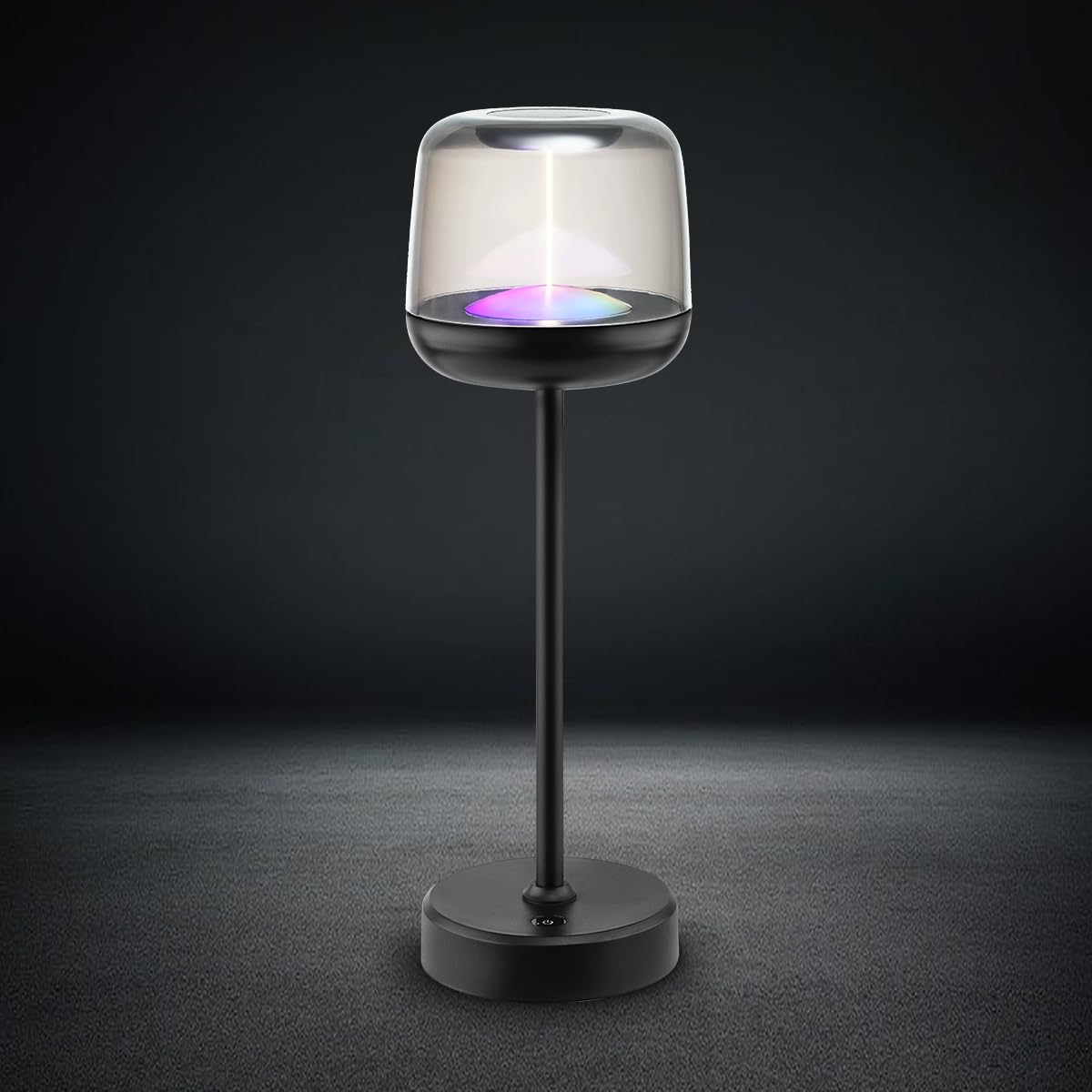 LED Table Lamp, Cordless Touch Lamp with 5 Lighting Mode, Rechargeable Battery LED Desk Lamp, Sleek Design & RGB Mode, Night Light for Living Room, Bedroom, Home Gifts, Outdoor bar
