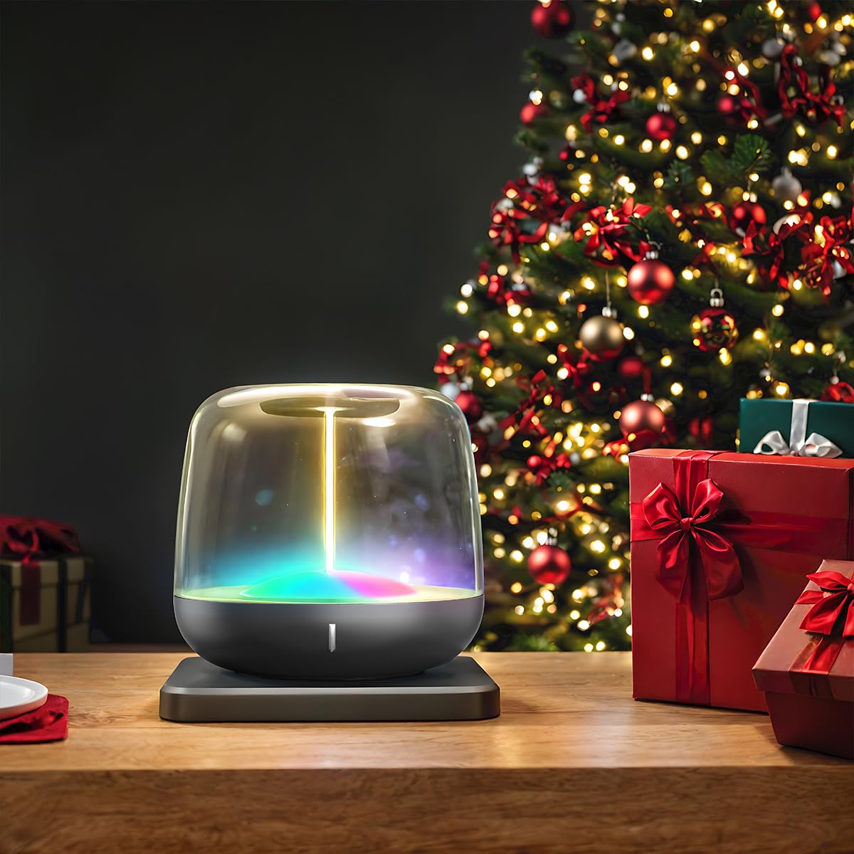 LED Table Lamp, Cordless Touch Lamp with 5 Lighting Mode, Rechargeable Battery LED Desk Lamp, Sleek Design & RGB Mode, Night Light for Living Room, Bedroom, Home Gifts, Outdoor bar
